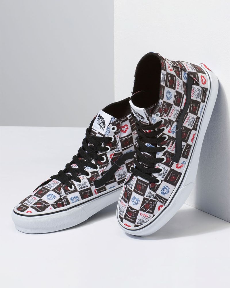 VANS-BOTA-CASUAL-UNISEX-SK8-HI-TAPAREDSportage-Verona