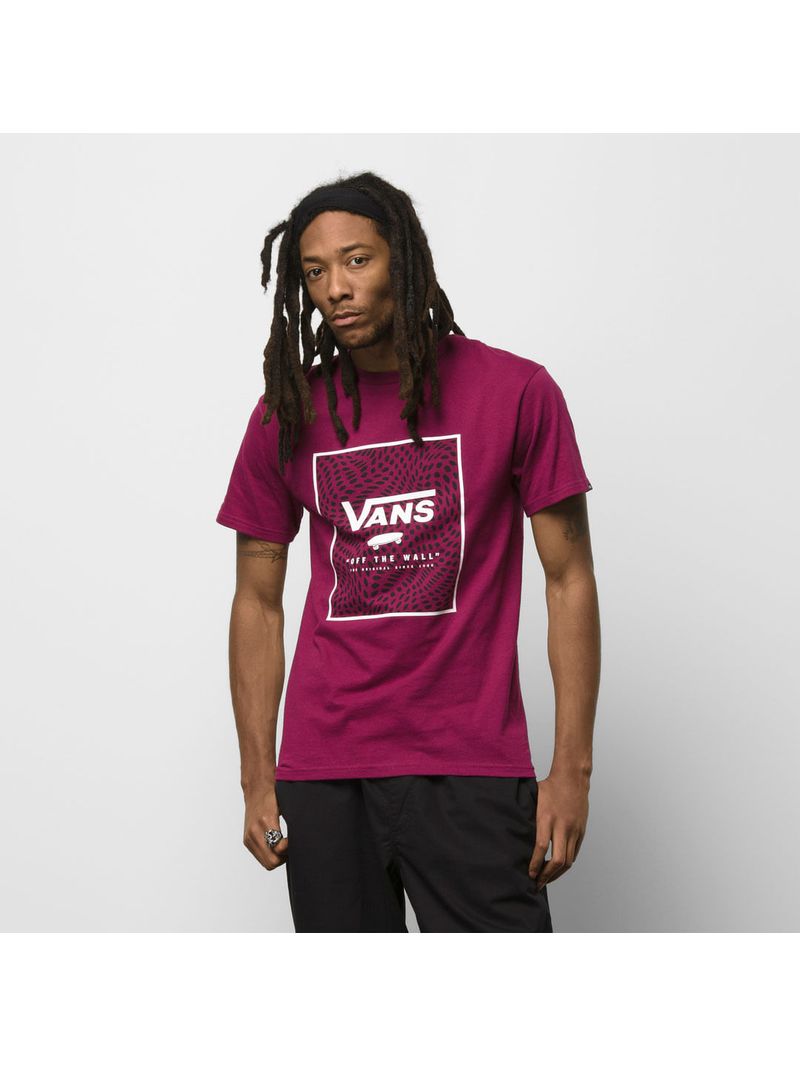 Camisa vans shop hombre purpura