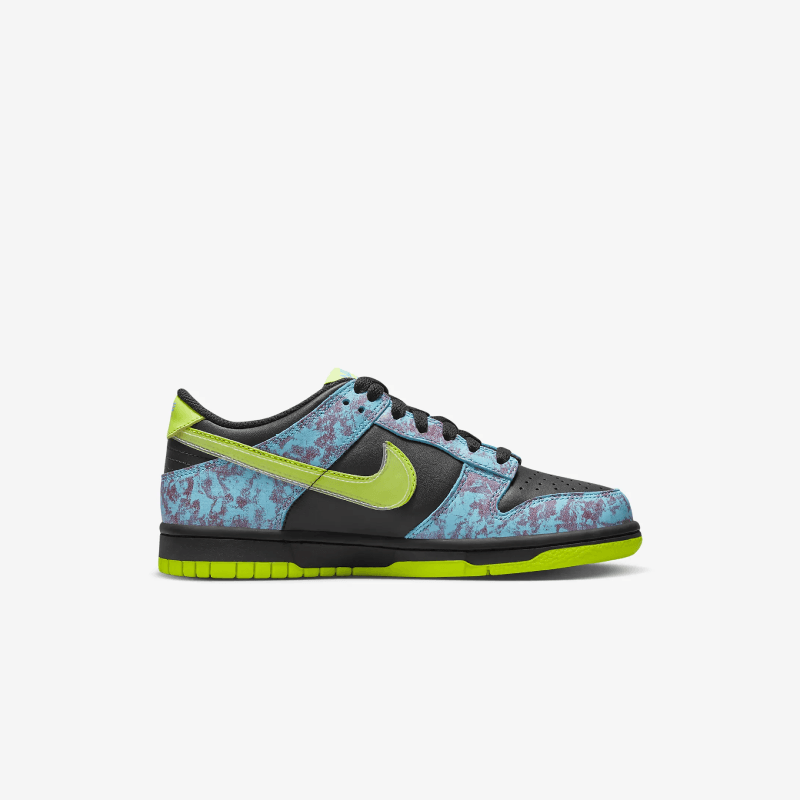 zapatilla-para-jovenes-Nike-Dunk-Low-SE-Acid-Wash--GS--tonos-vibrantes-vista-lateral-derecha