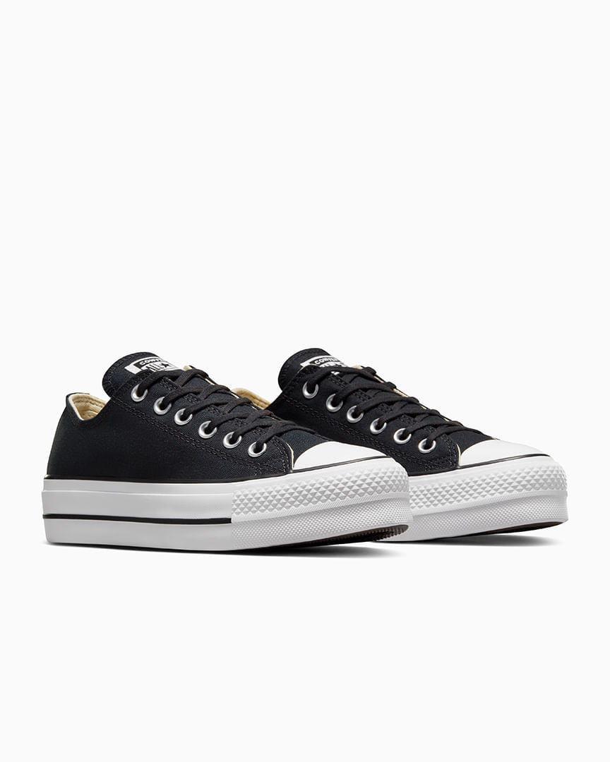 Tenis converse ctas lift online ox negros para mujer