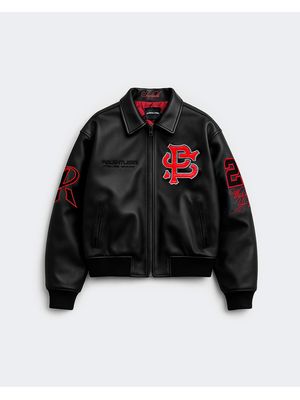 CHAQUETA VARSITY RELENTLESS-EDICIÓN LIMITADA PITBULLYING & SPORTAGE